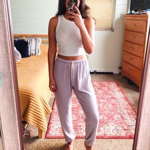 NWT aerie offline ribbed high rise joggers sweat pants